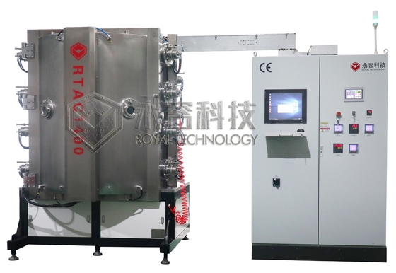 Good price Double Sides Gold Coating Machine Strong Adhesion Tin Gold Decorative On Glassware online