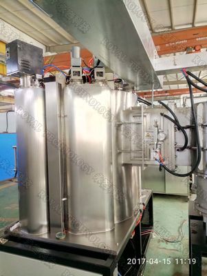 Good price Ceramic PVD Vacuum Coating Machine Providing Argon Gas Type and Custom Made Color for Industrial Surface Treatment Needs online