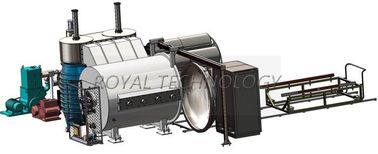 Horizontal Vacuum Metalizing Equipment ,  Glass Bracelet PVD Gold Plating Machine
