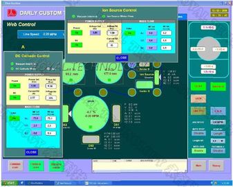 ITO Roll To Roll Coating Machines R2R Vacuum Web Metallizer
