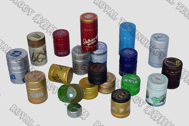 Plastic Cosmetic Bottles Caps Thermal Evaporation Coating Unit Coating , PVD Metalizing Brilliant Colors