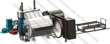 Horizontal Vacuum Metalizing Machine, Plastic Cutlery PVD DC Planar Magnetron  Sputtering System