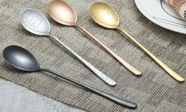 Stainless Steel Flatware PVD Coating Service ,  Cathodic Arc Plating Rose Gold , Copper Colors
