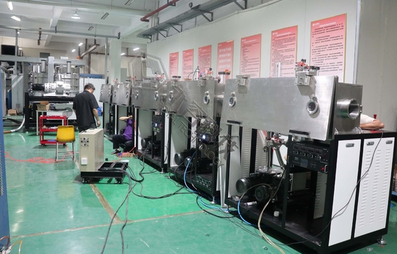 Good price Twisted Basalt Fibers , Twisted Glass Fibers , Twisted Carbon Fibers Roll To Roll Inline Sputtering System online