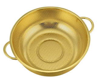 SS kitchen basin Titanium Nitride Coating Machine, TiN gold decorative coating on kitchenwares