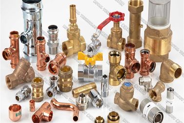 Metal  Plumbings Gold Vacuum Coating Services, Ion Plating Industrial Coating Services