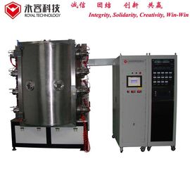 Thermal Evaporation + Multi Arc Ion Plating Machine on Glass wares, Blue and Gold Decorative Coatings