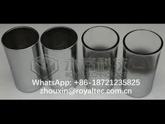 PVD chrome mirror coatings on glassware