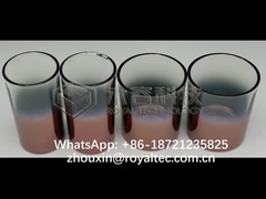 PVD copper - rosegold on glassware