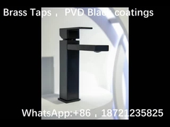 Matte Black PVD  Vacuum Coating Machine , Brass alloy, Zinc Alloy door handle PVD Coating Machine