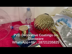 Glass lamps PVD gold plating machine
